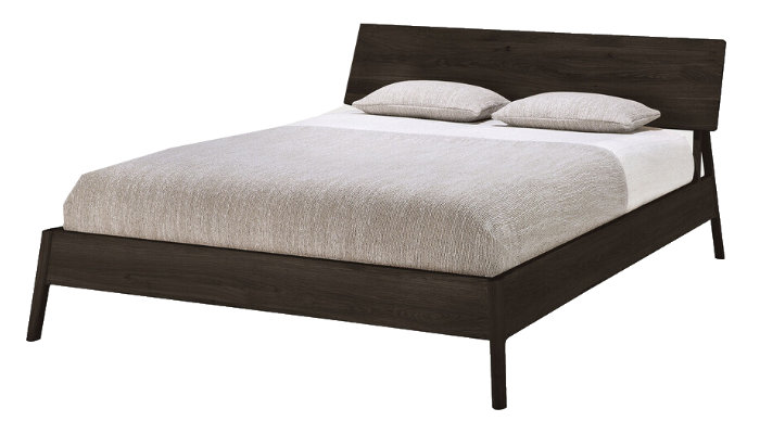 Super Kingsize Bedstead Oak Brown